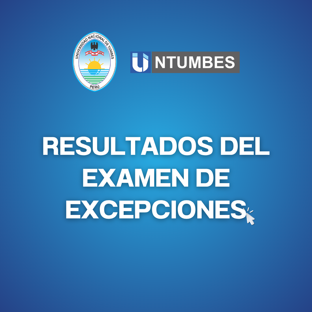 RESULTADOS DEL EXAMEN DE EXCEPCIONES 2026